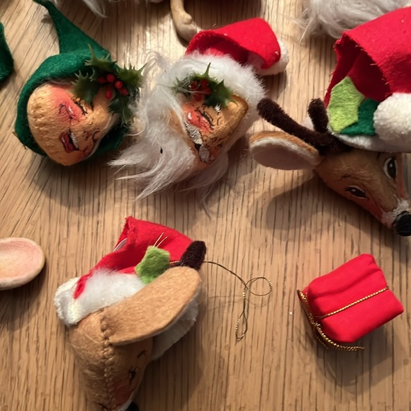 Vintage Annalee tree ornaments (14) - Picture 8 of 9